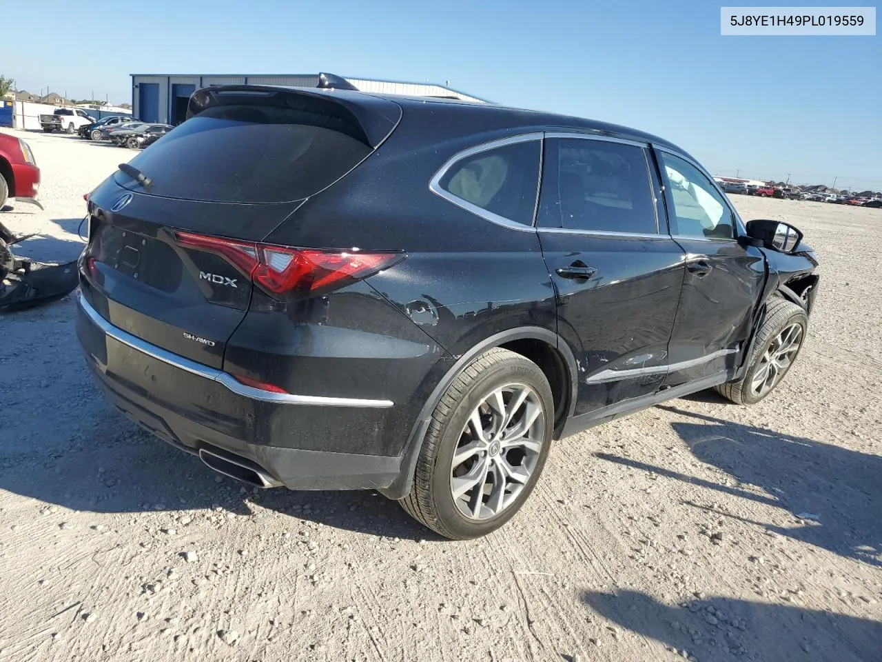 2023 Acura Mdx Technology VIN: 5J8YE1H49PL019559 Lot: 73237544