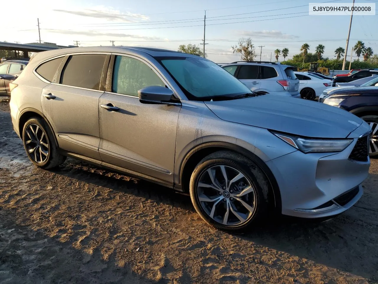 2023 Acura Mdx Technology VIN: 5J8YD9H47PL000008 Lot: 73713094