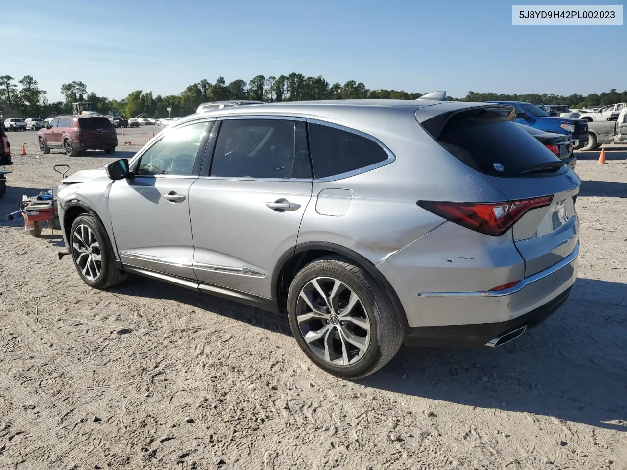 2023 Acura Mdx Technology VIN: 5J8YD9H42PL002023 Lot: 74016664