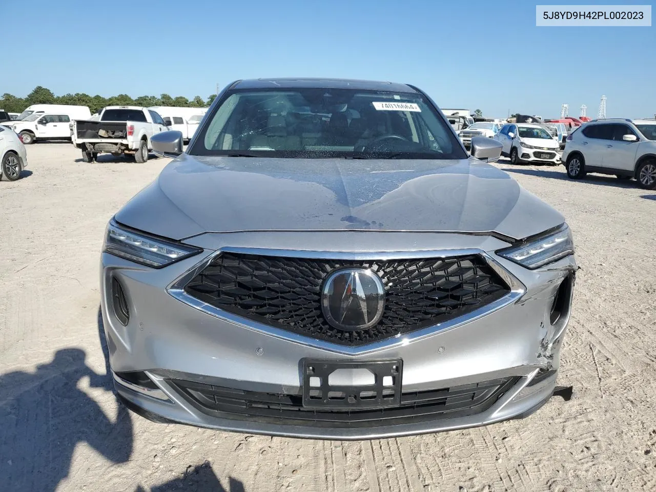 2023 Acura Mdx Technology VIN: 5J8YD9H42PL002023 Lot: 74016664