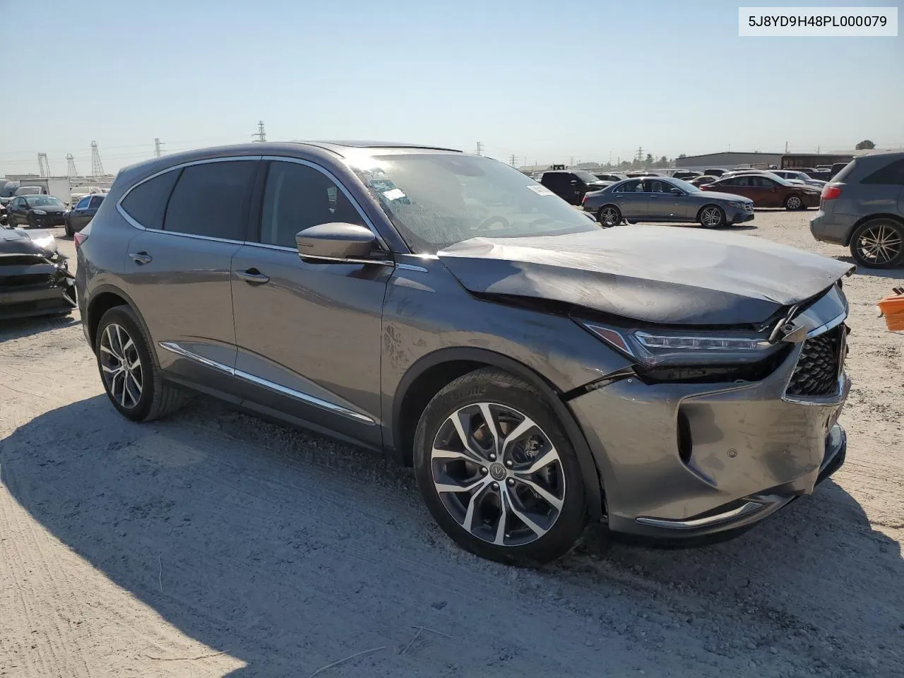 2023 Acura Mdx Technology VIN: 5J8YD9H48PL000079 Lot: 74019074