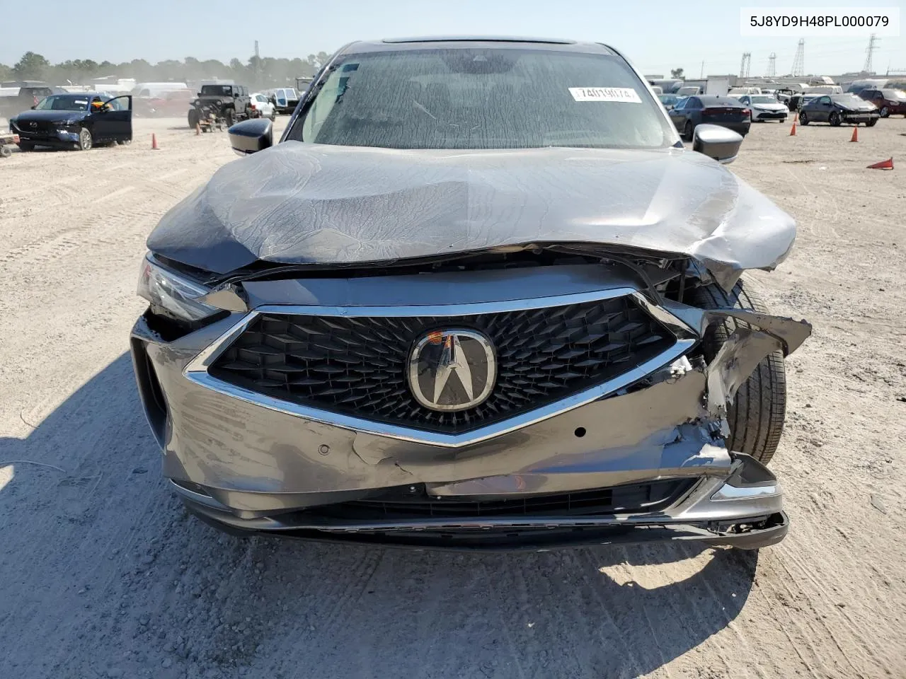 2023 Acura Mdx Technology VIN: 5J8YD9H48PL000079 Lot: 74019074