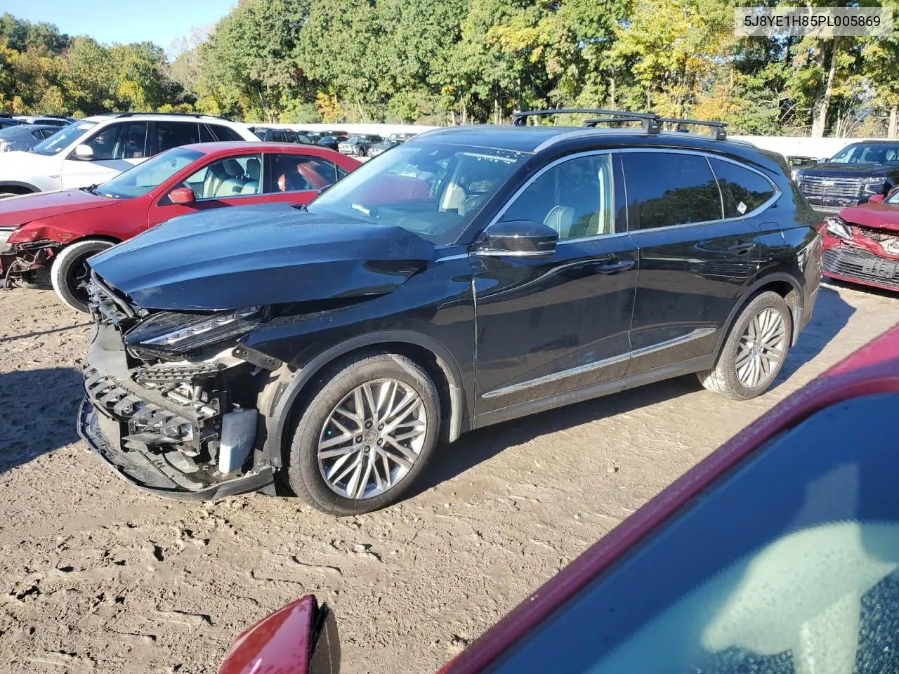 2023 Acura Mdx Advance VIN: 5J8YE1H85PL005869 Lot: 74244934