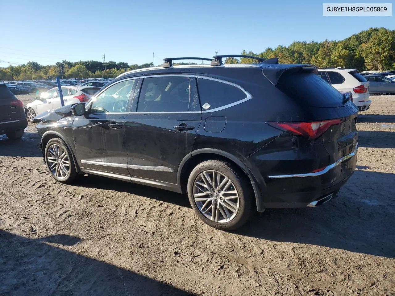 2023 Acura Mdx Advance VIN: 5J8YE1H85PL005869 Lot: 74244934