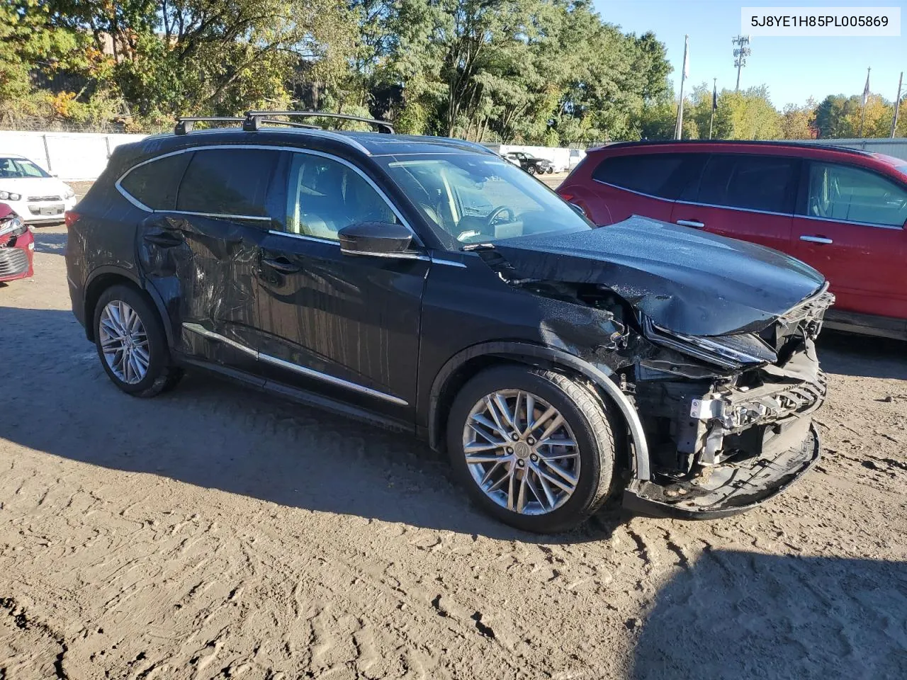 2023 Acura Mdx Advance VIN: 5J8YE1H85PL005869 Lot: 74244934