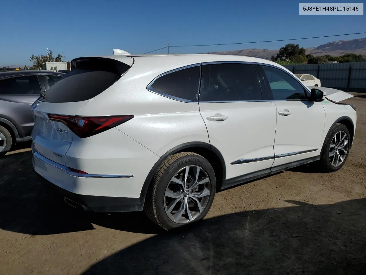 2023 Acura Mdx Technology VIN: 5J8YE1H48PL015146 Lot: 74955624