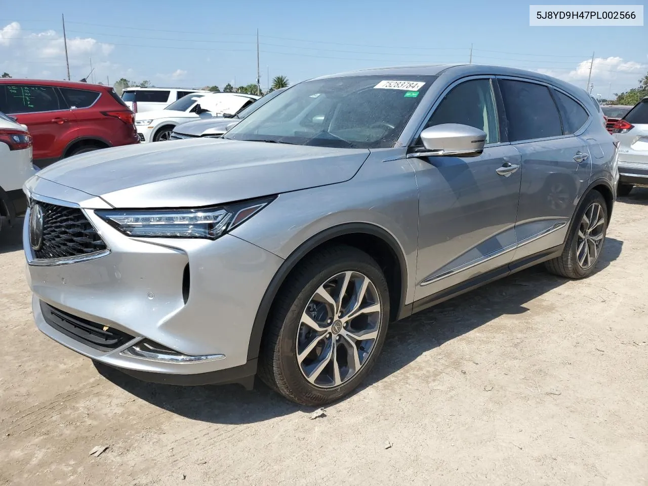 2023 Acura Mdx Technology VIN: 5J8YD9H47PL002566 Lot: 75283784