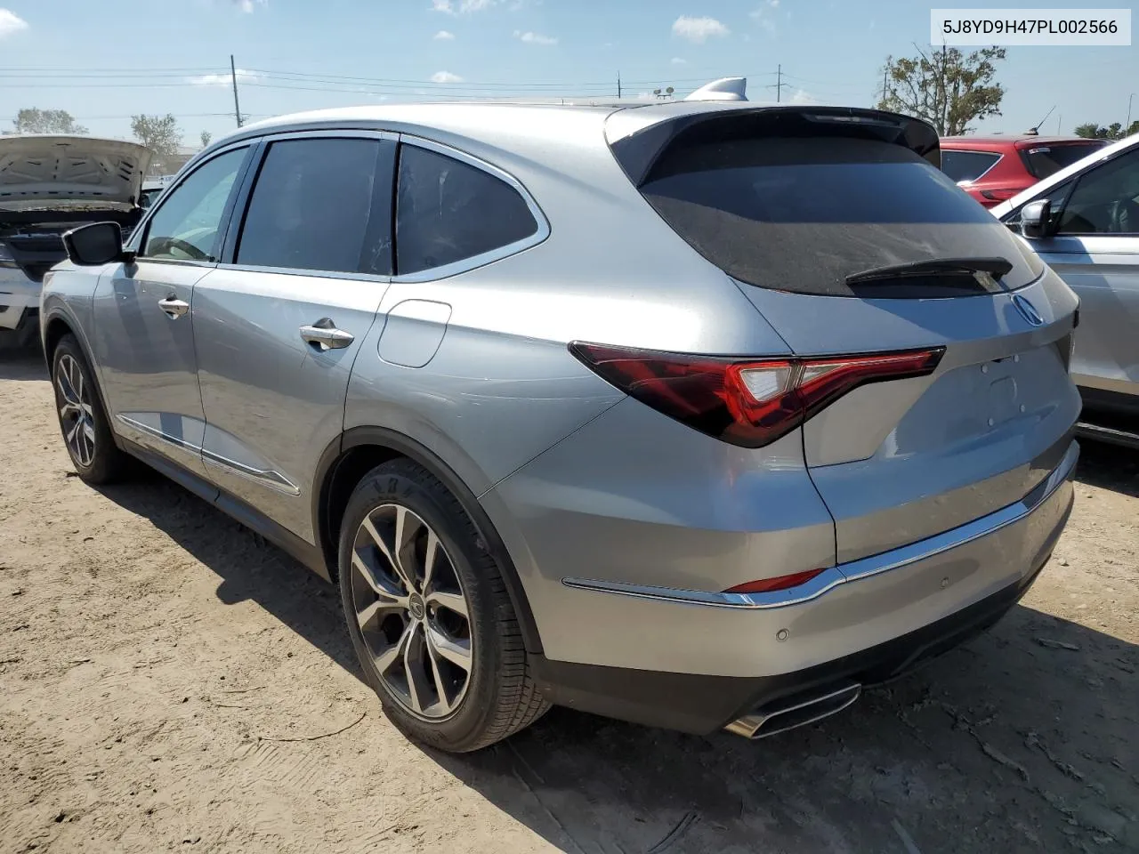 2023 Acura Mdx Technology VIN: 5J8YD9H47PL002566 Lot: 75283784