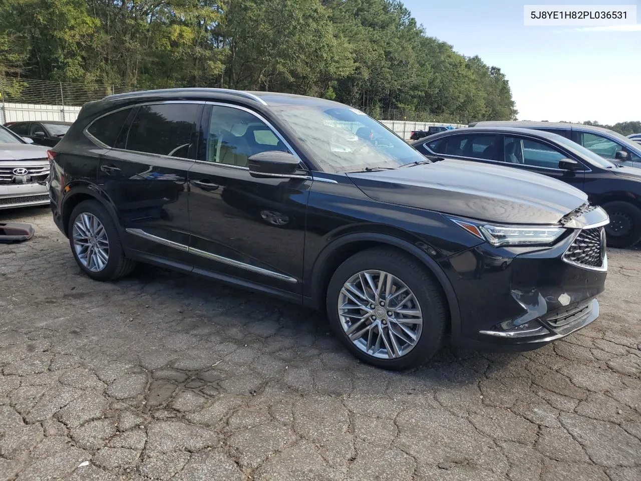 2023 Acura Mdx Advance VIN: 5J8YE1H82PL036531 Lot: 75564564