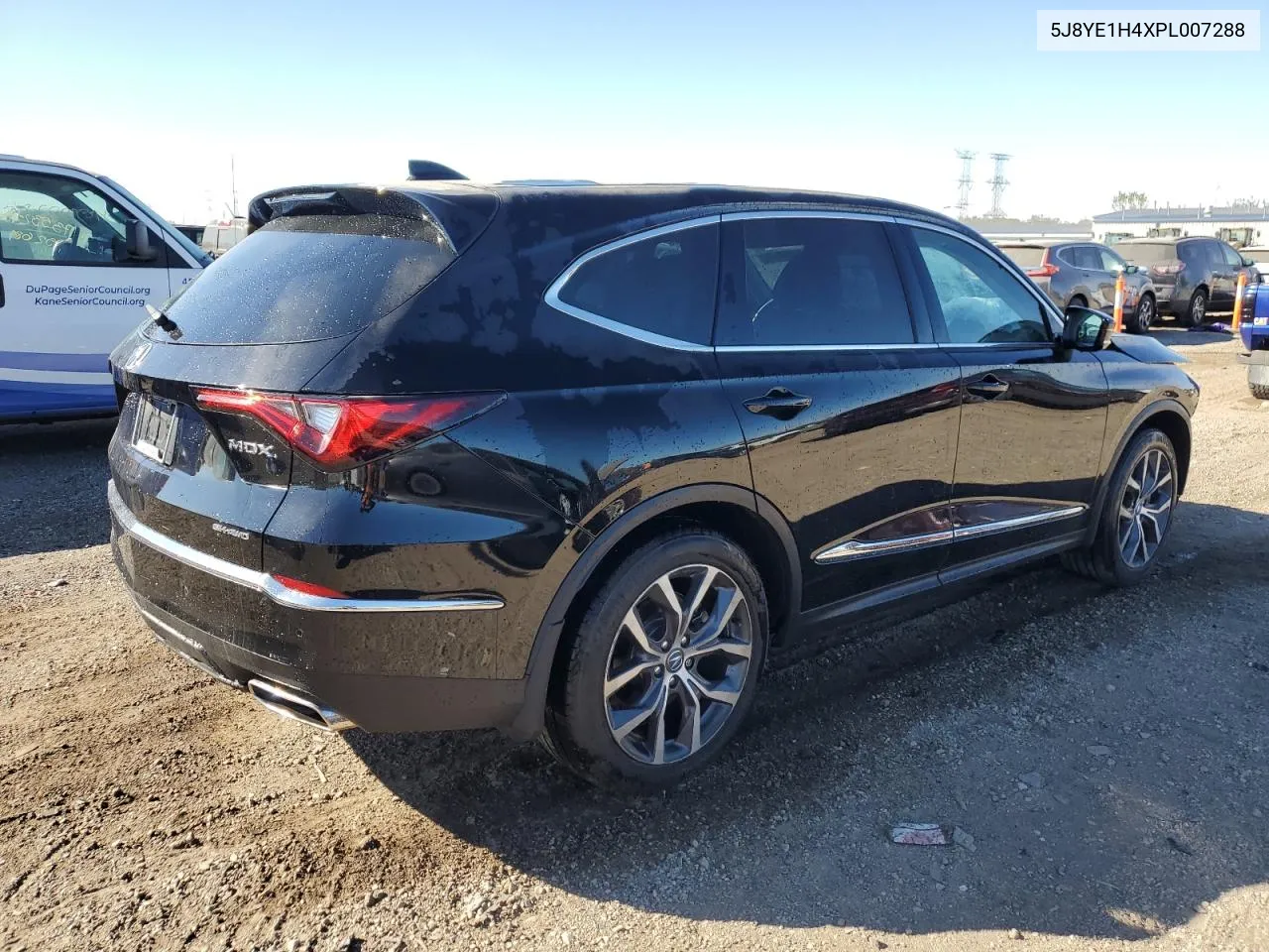 2023 Acura Mdx Technology VIN: 5J8YE1H4XPL007288 Lot: 75633094