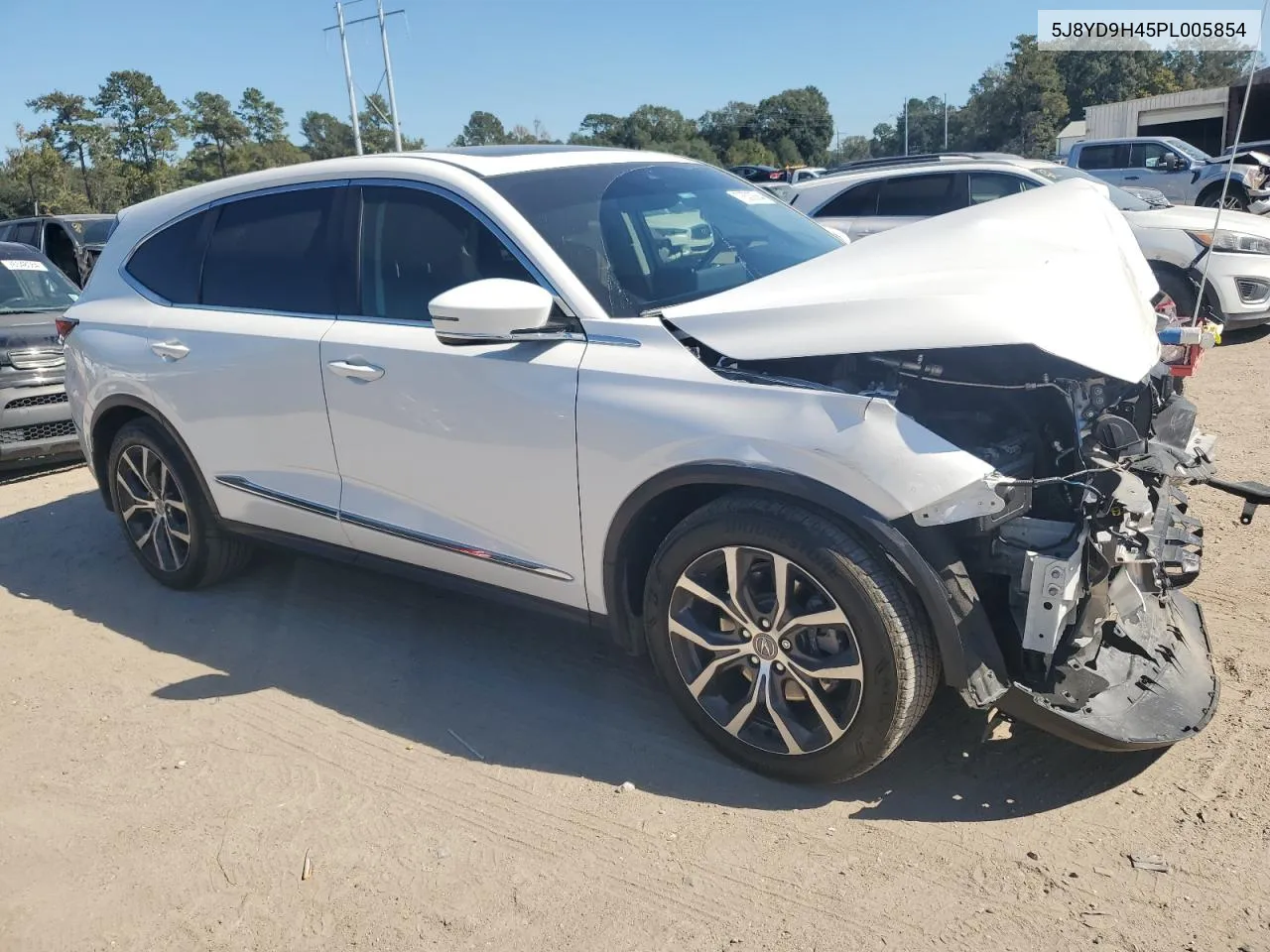 2023 Acura Mdx Technology VIN: 5J8YD9H45PL005854 Lot: 76503564