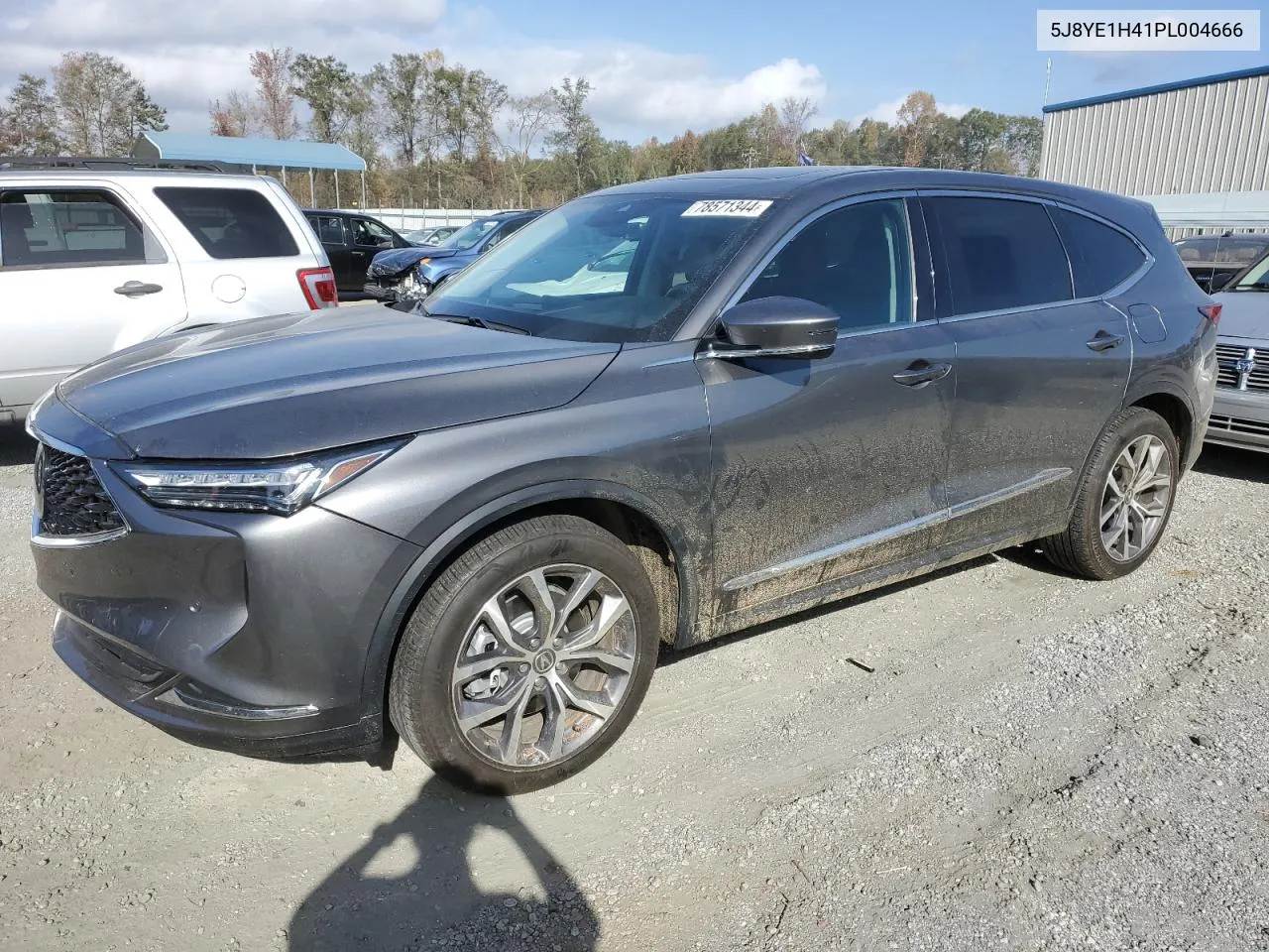 2023 Acura Mdx Technology VIN: 5J8YE1H41PL004666 Lot: 78571344