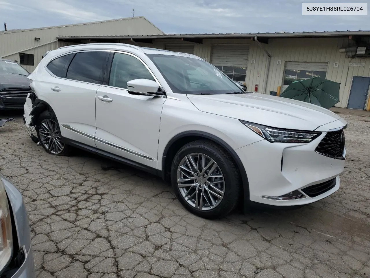 2024 Acura Mdx Advance VIN: 5J8YE1H88RL026704 Lot: 64376304