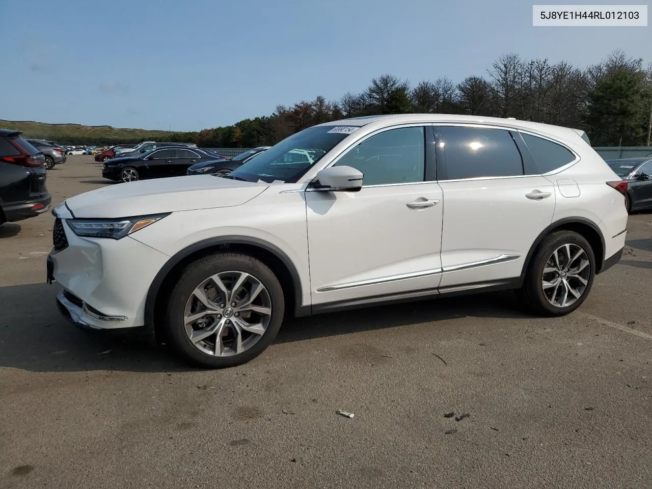 2024 Acura Mdx Technology VIN: 5J8YE1H44RL012103 Lot: 68990154