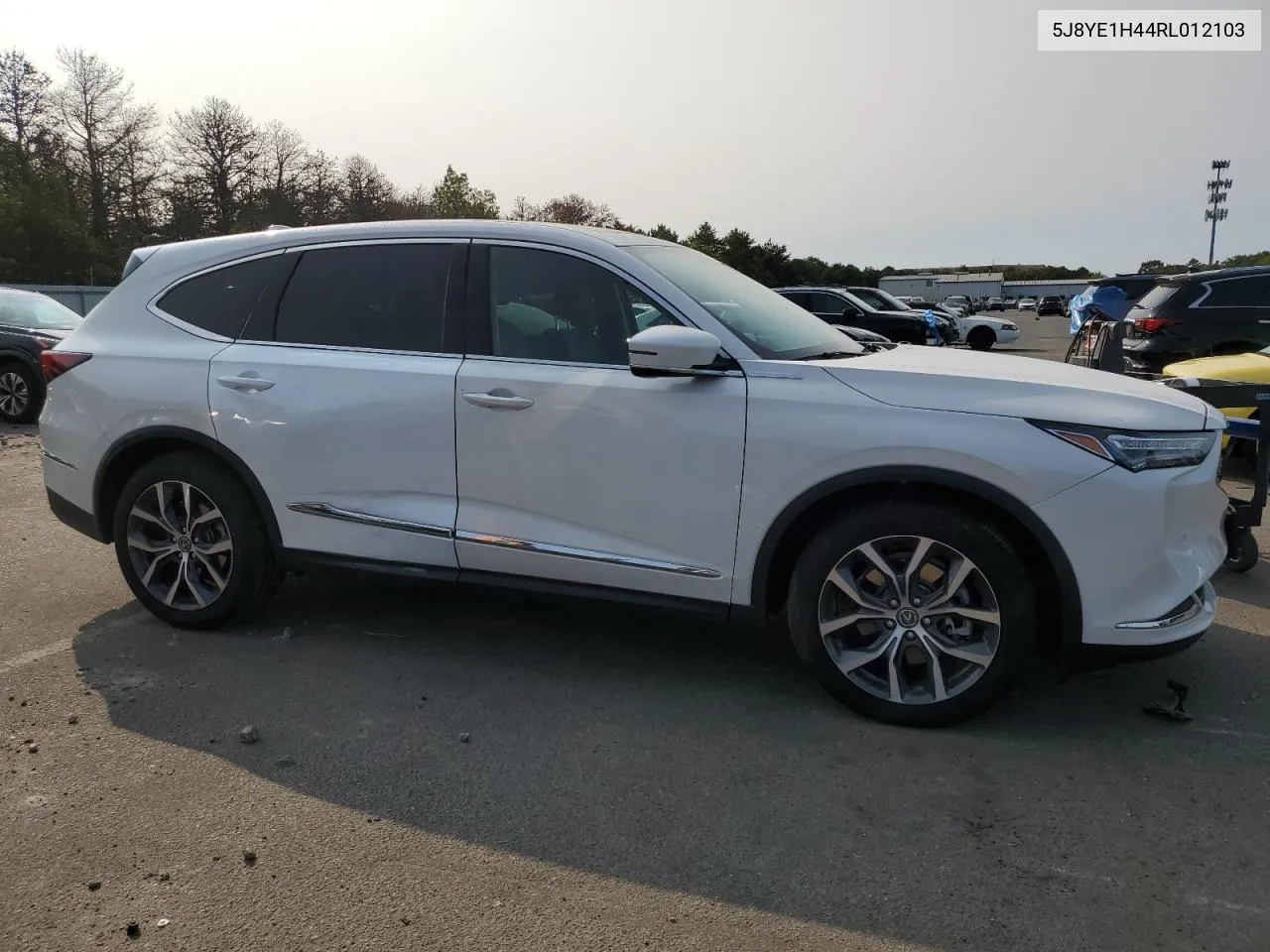 2024 Acura Mdx Technology VIN: 5J8YE1H44RL012103 Lot: 68990154