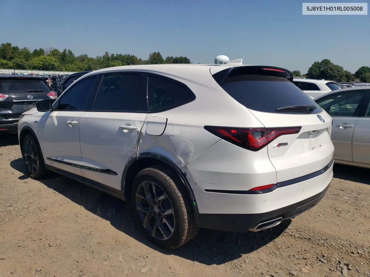 2024 Acura Mdx A-Spec VIN: 5J8YE1H01RL005008 Lot: 69519874