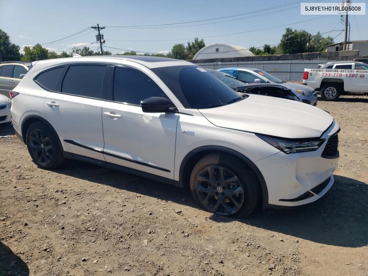 2024 Acura Mdx A-Spec VIN: 5J8YE1H01RL005008 Lot: 69519874