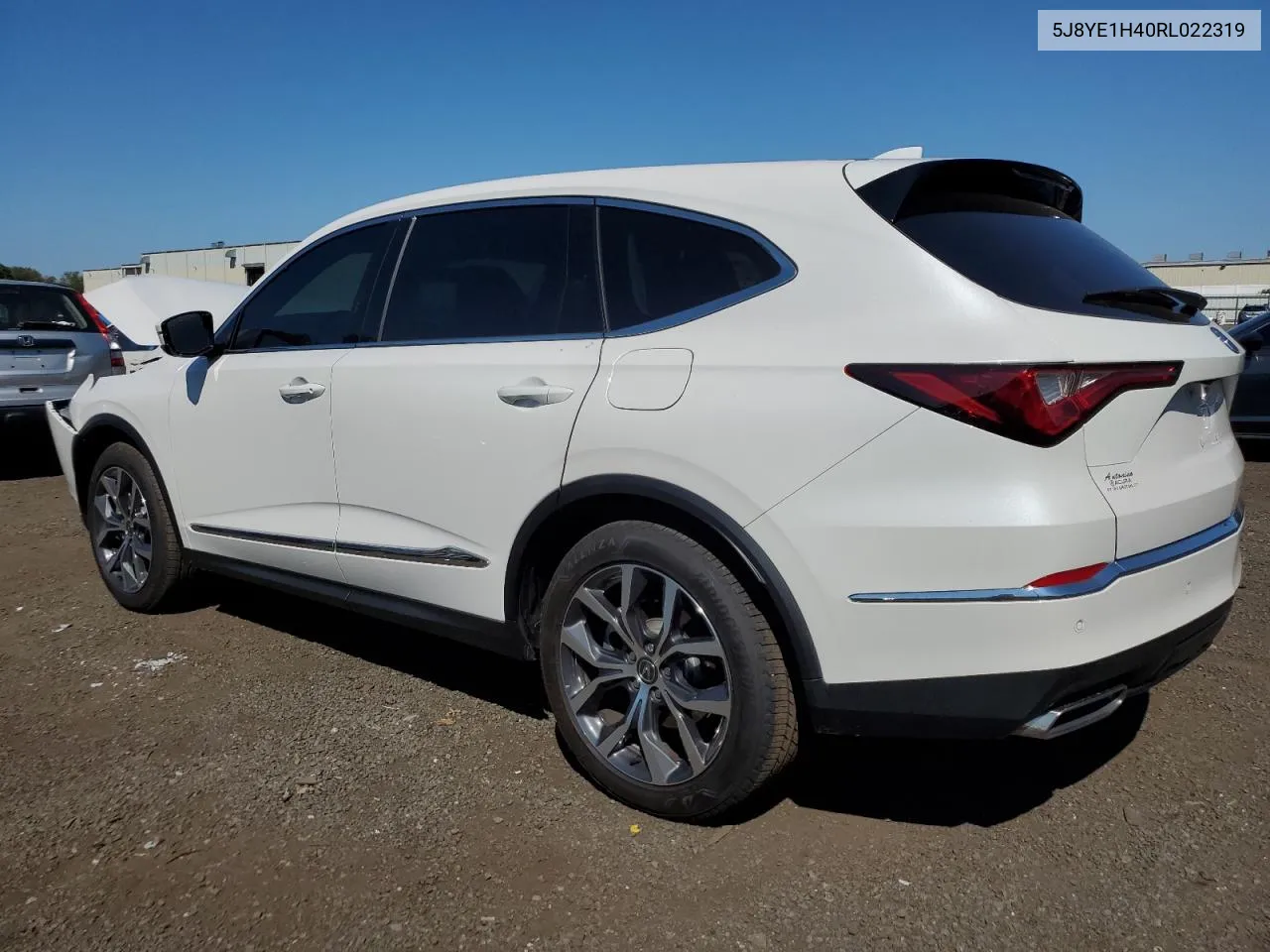 2024 Acura Mdx Technology VIN: 5J8YE1H40RL022319 Lot: 69784314