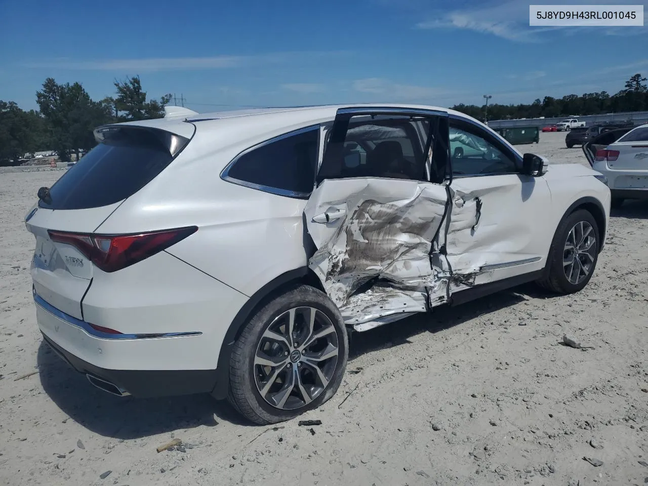 2024 Acura Mdx Technology VIN: 5J8YD9H43RL001045 Lot: 70290134