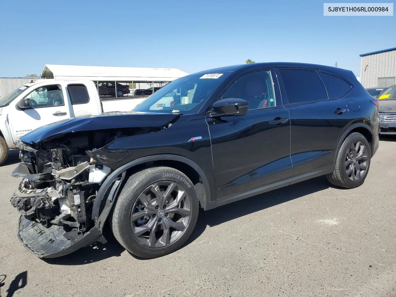 2024 Acura Mdx A-Spec VIN: 5J8YE1H06RL000984 Lot: 71319874