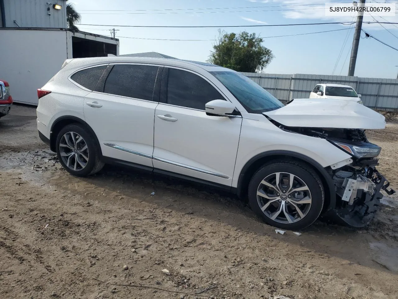 2024 Acura Mdx Technology VIN: 5J8YD9H42RL006799 Lot: 71450384