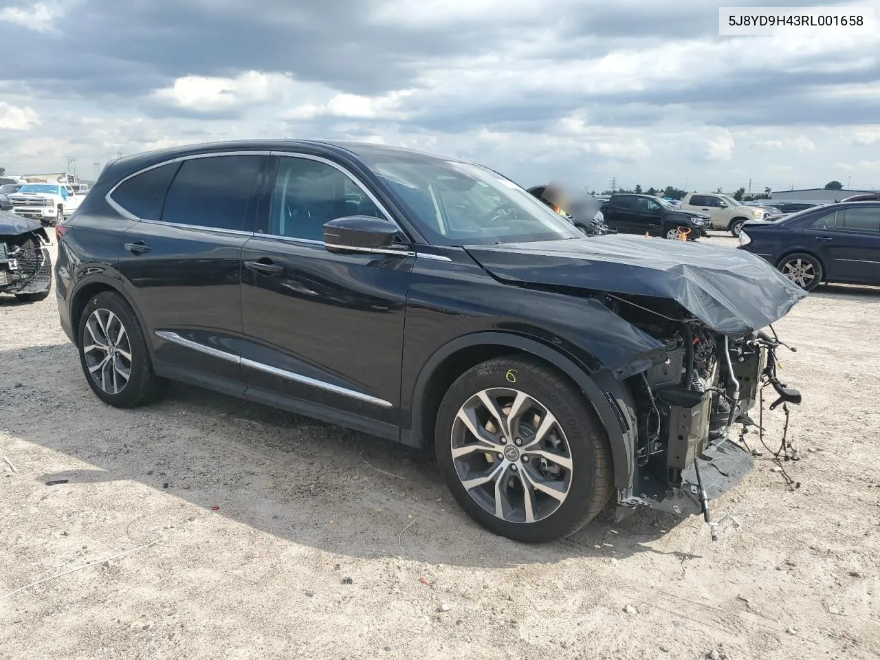 2024 Acura Mdx Technology VIN: 5J8YD9H43RL001658 Lot: 72606794