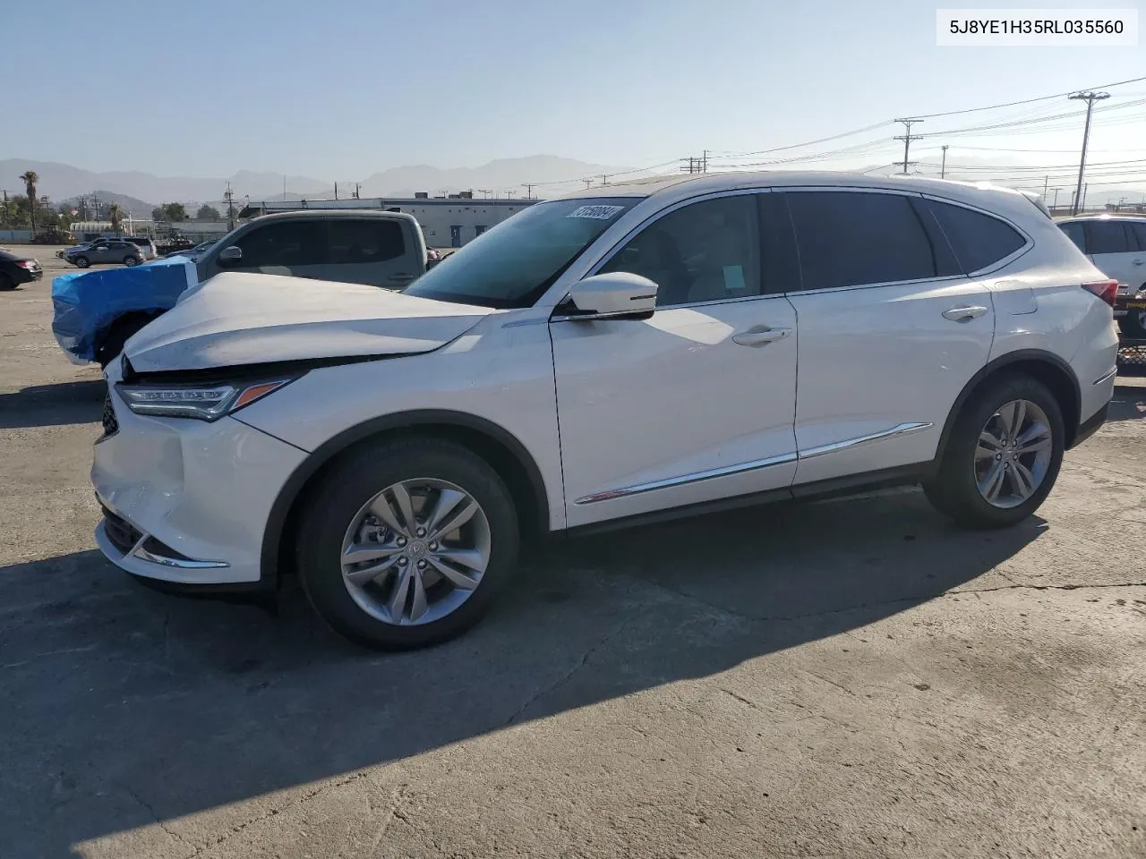 2024 Acura Mdx VIN: 5J8YE1H35RL035560 Lot: 73150884