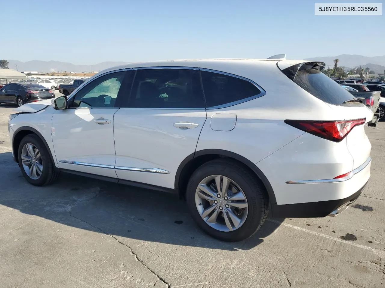 2024 Acura Mdx VIN: 5J8YE1H35RL035560 Lot: 73150884