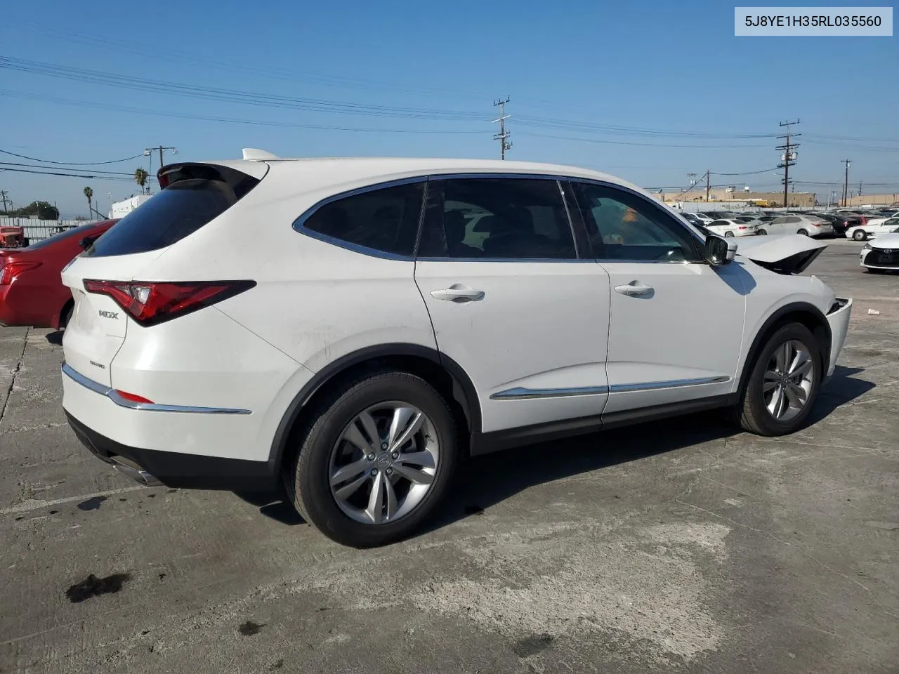 2024 Acura Mdx VIN: 5J8YE1H35RL035560 Lot: 73150884