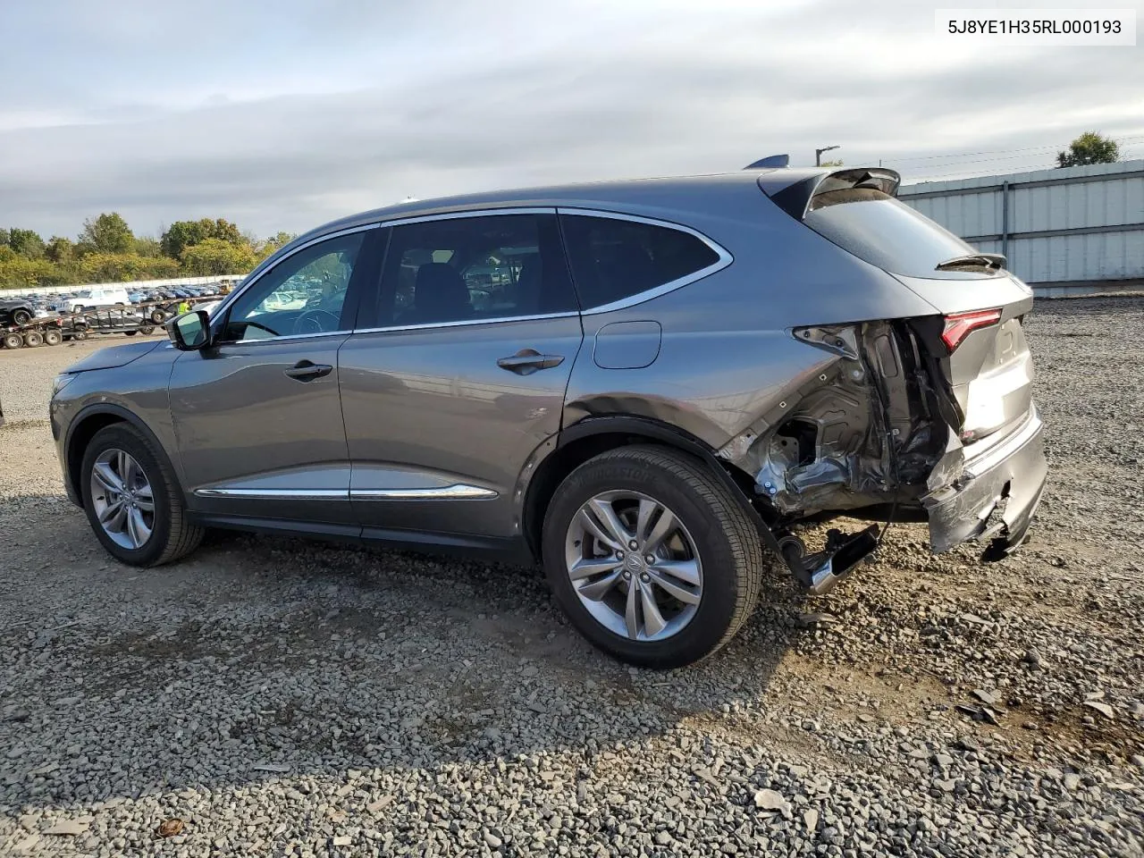 2024 Acura Mdx VIN: 5J8YE1H35RL000193 Lot: 73742904