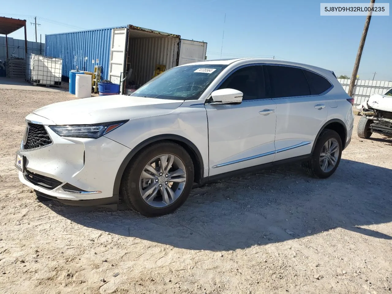 2024 Acura Mdx VIN: 5J8YD9H32RL004235 Lot: 74135564