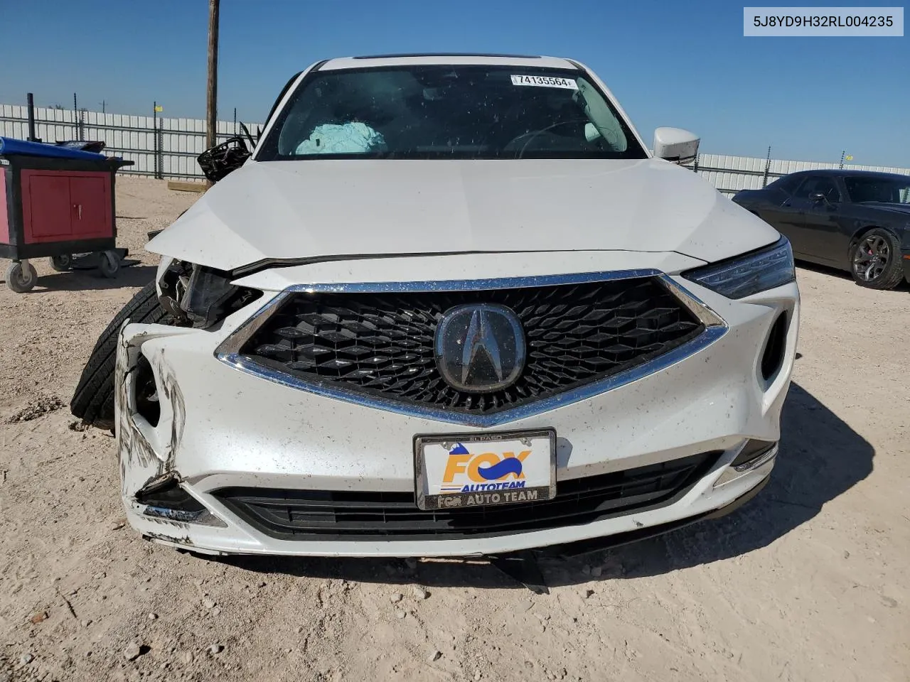 2024 Acura Mdx VIN: 5J8YD9H32RL004235 Lot: 74135564