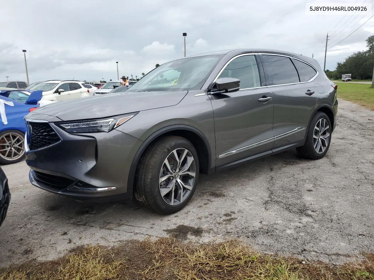 2024 Acura Mdx Technology VIN: 5J8YD9H46RL004926 Lot: 74240334