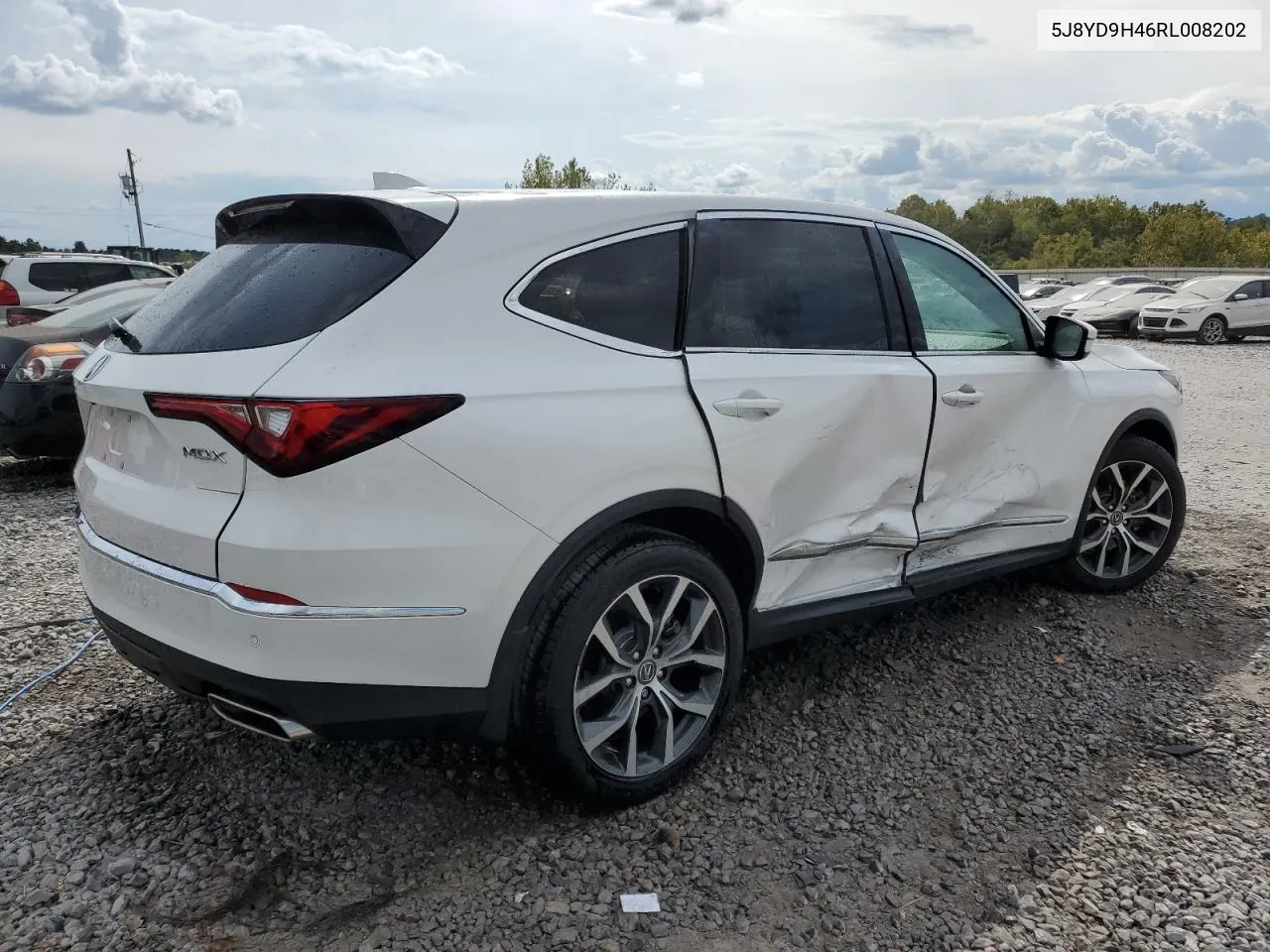 2024 Acura Mdx Technology VIN: 5J8YD9H46RL008202 Lot: 74249404