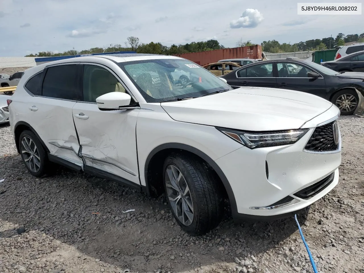 2024 Acura Mdx Technology VIN: 5J8YD9H46RL008202 Lot: 74249404