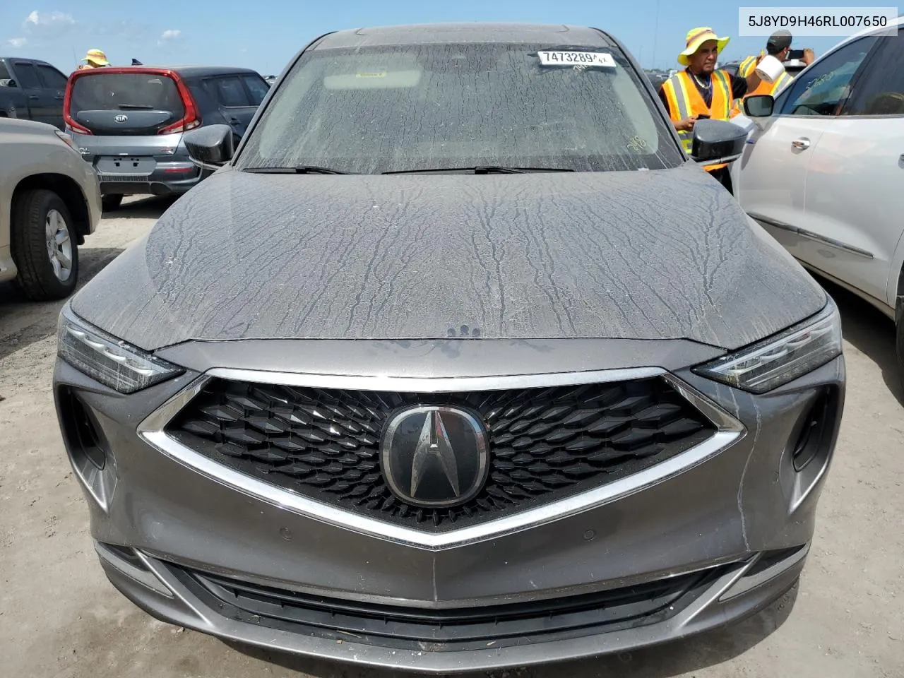 2024 Acura Mdx Technology VIN: 5J8YD9H46RL007650 Lot: 74732894