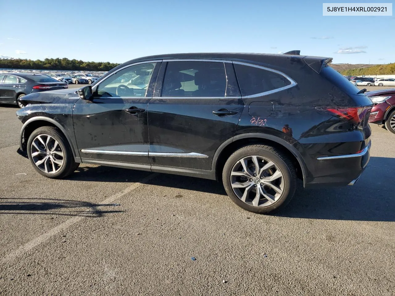 2024 Acura Mdx Technology VIN: 5J8YE1H4XRL002921 Lot: 75631644