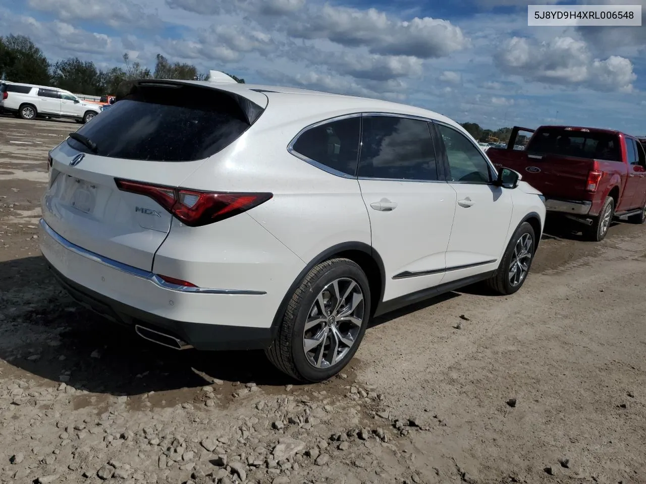 2024 Acura Mdx Technology VIN: 5J8YD9H4XRL006548 Lot: 76992134