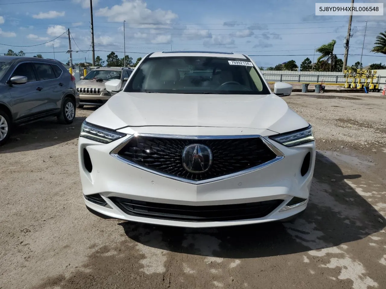 2024 Acura Mdx Technology VIN: 5J8YD9H4XRL006548 Lot: 76992134