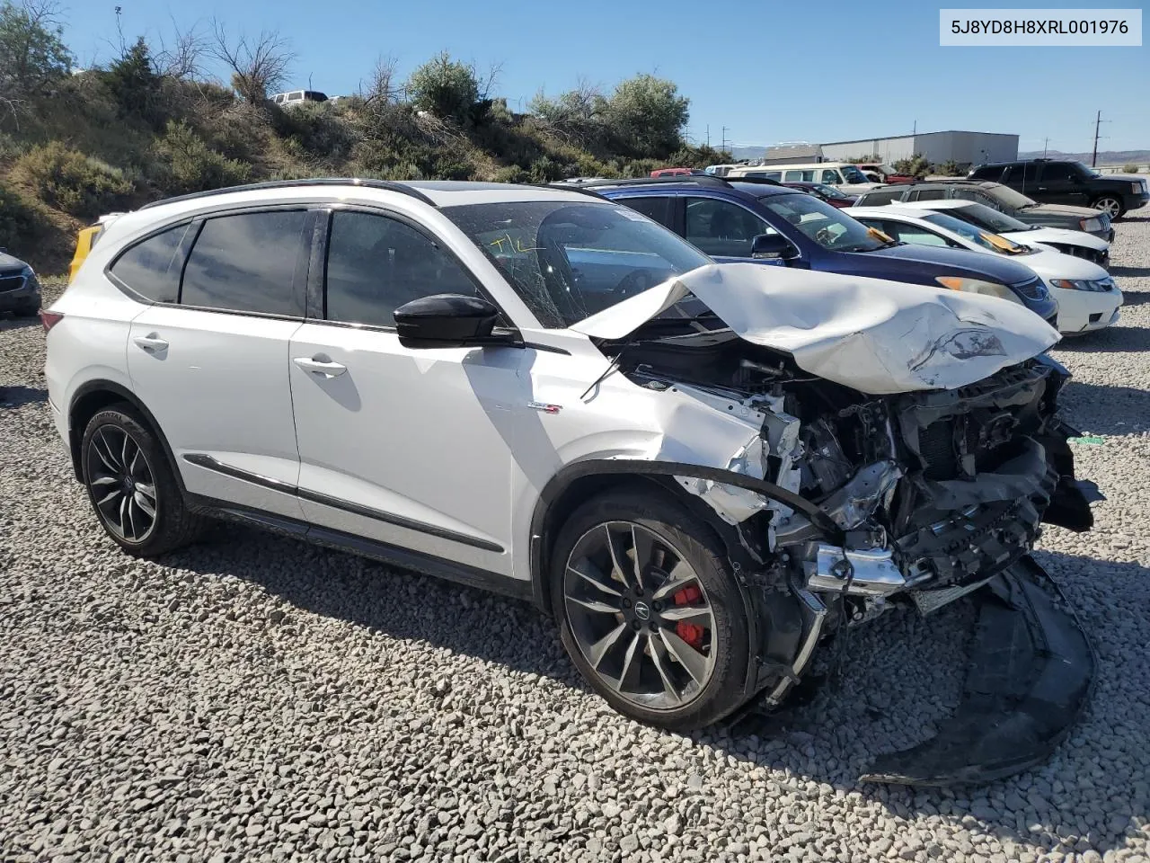 2024 Acura Mdx Type S Advance VIN: 5J8YD8H8XRL001976 Lot: 77211604