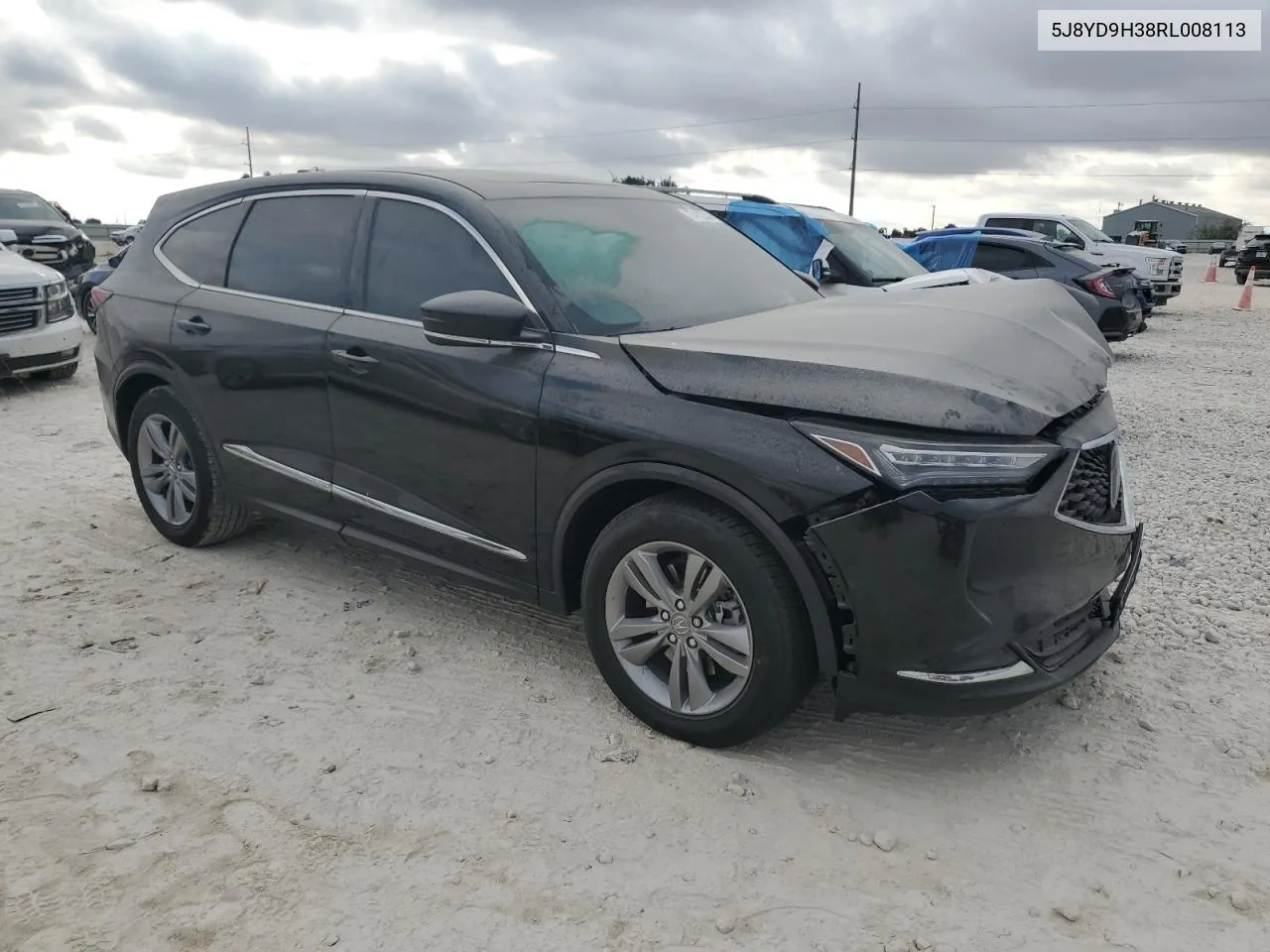 2024 Acura Mdx VIN: 5J8YD9H38RL008113 Lot: 77412234