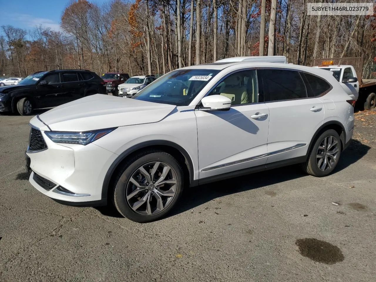 2024 Acura Mdx Technology VIN: 5J8YE1H46RL023779 Lot: 79325034