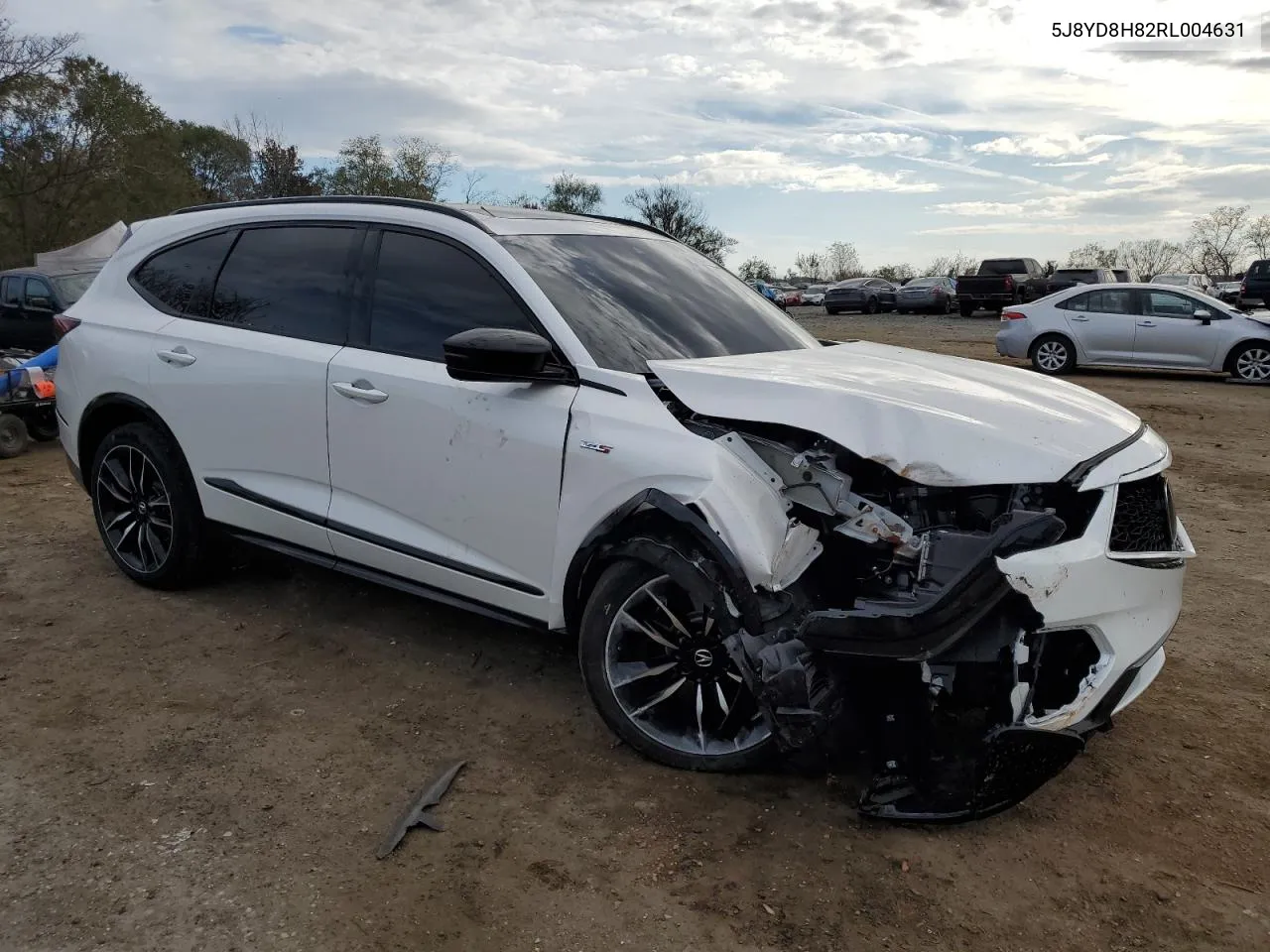 2024 Acura Mdx Type S Advance VIN: 5J8YD8H82RL004631 Lot: 79460654