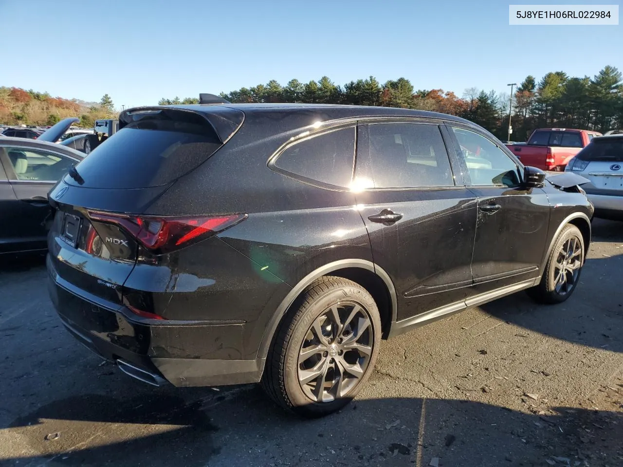 2024 Acura Mdx A-Spec VIN: 5J8YE1H06RL022984 Lot: 79616414