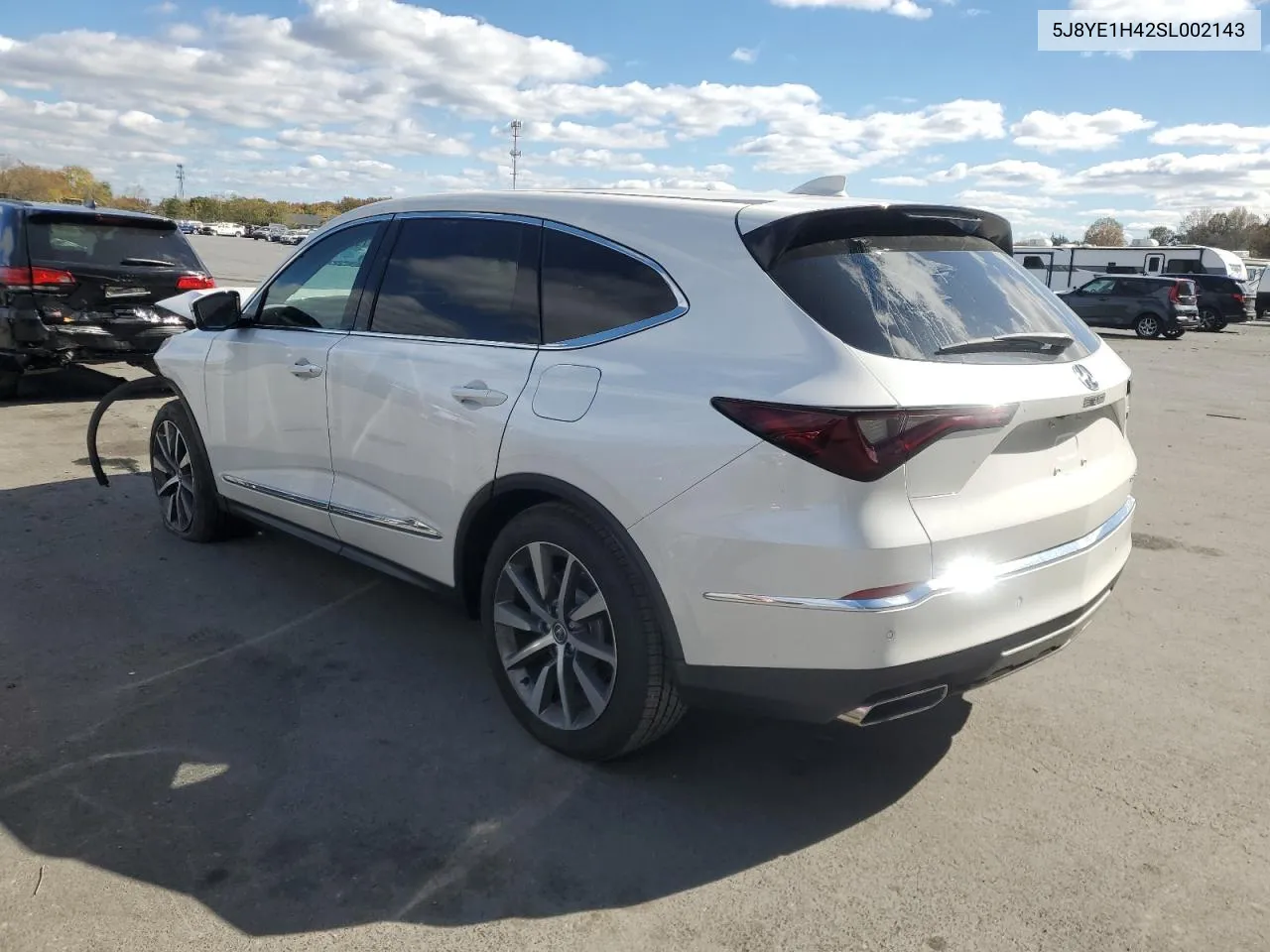 2025 Acura Mdx Technology VIN: 5J8YE1H42SL002143 Lot: 75897404