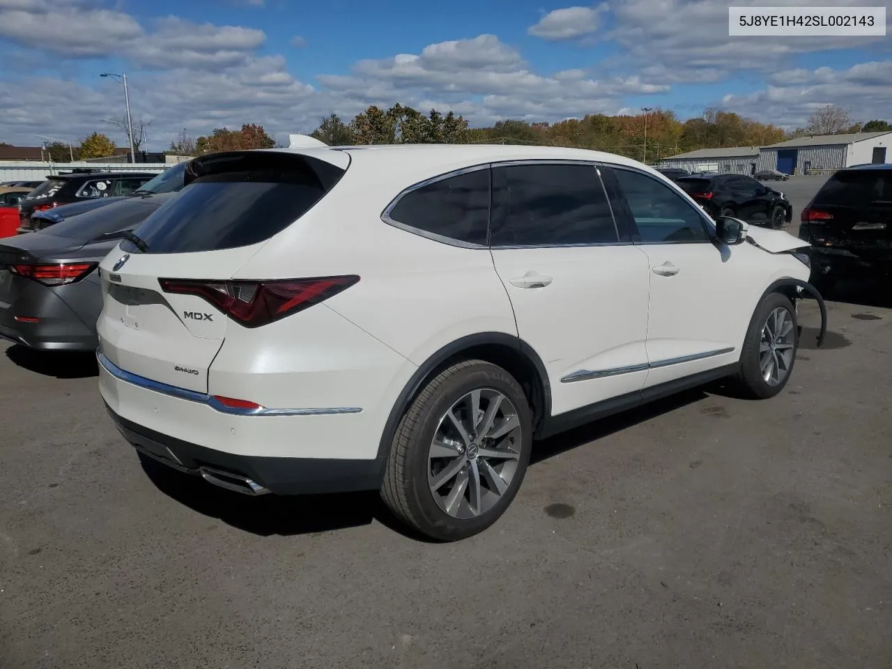 2025 Acura Mdx Technology VIN: 5J8YE1H42SL002143 Lot: 75897404