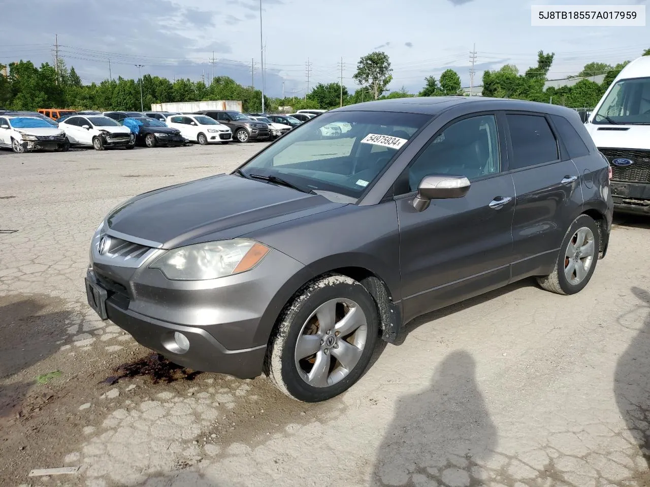 2007 Acura Rdx Technology VIN: 5J8TB18557A017959 Lot: 54975934