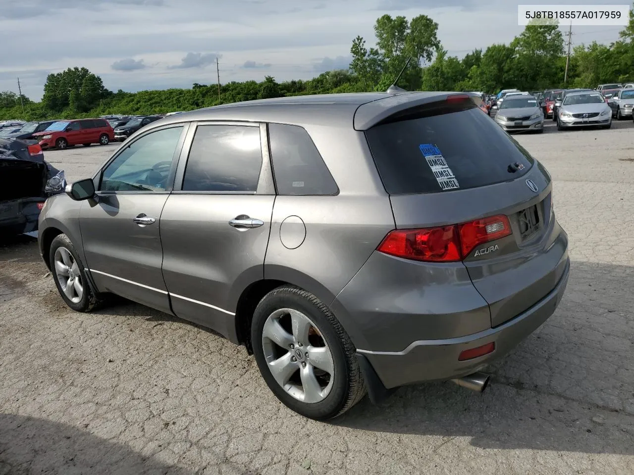 2007 Acura Rdx Technology VIN: 5J8TB18557A017959 Lot: 54975934