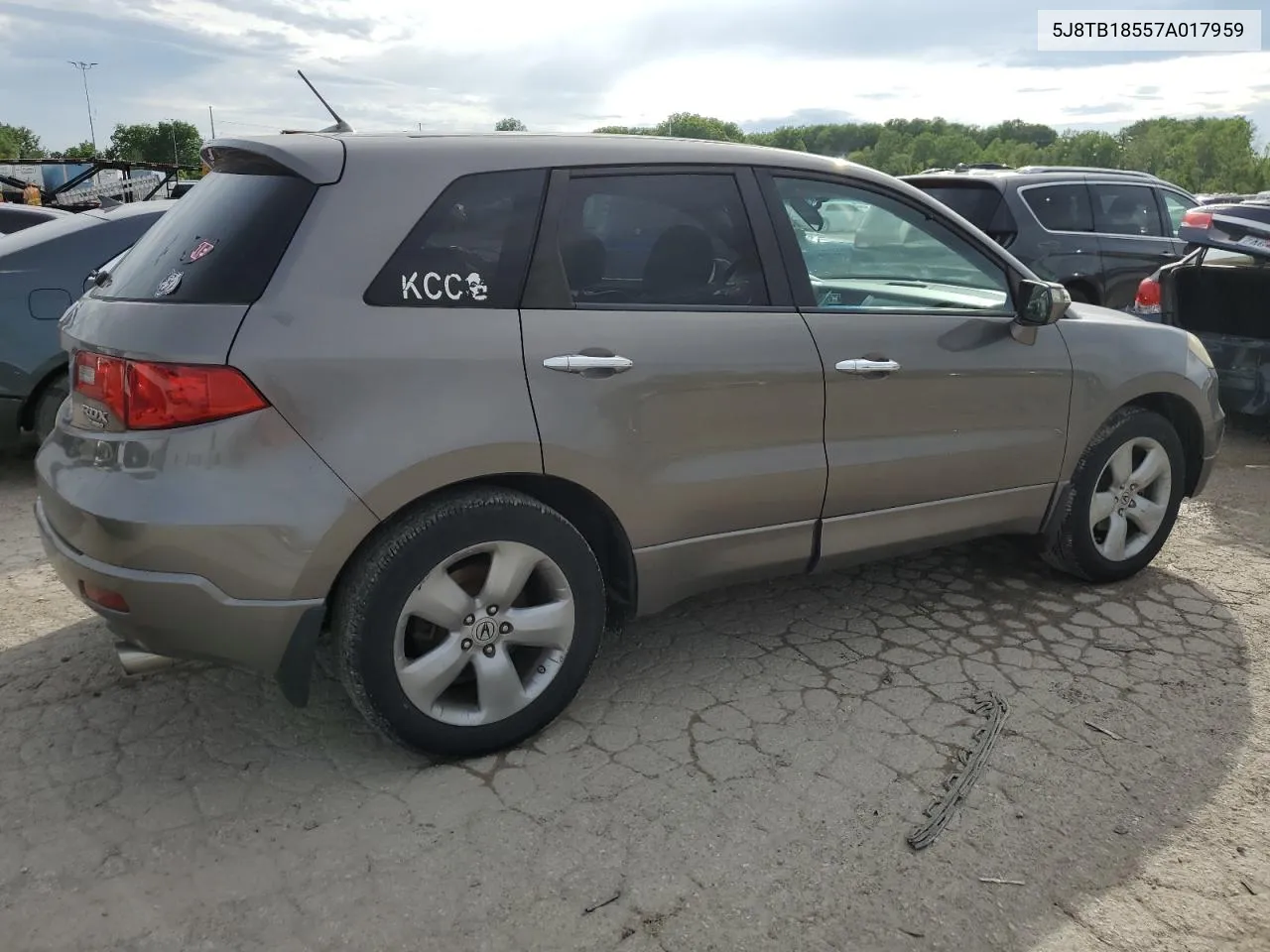 2007 Acura Rdx Technology VIN: 5J8TB18557A017959 Lot: 54975934