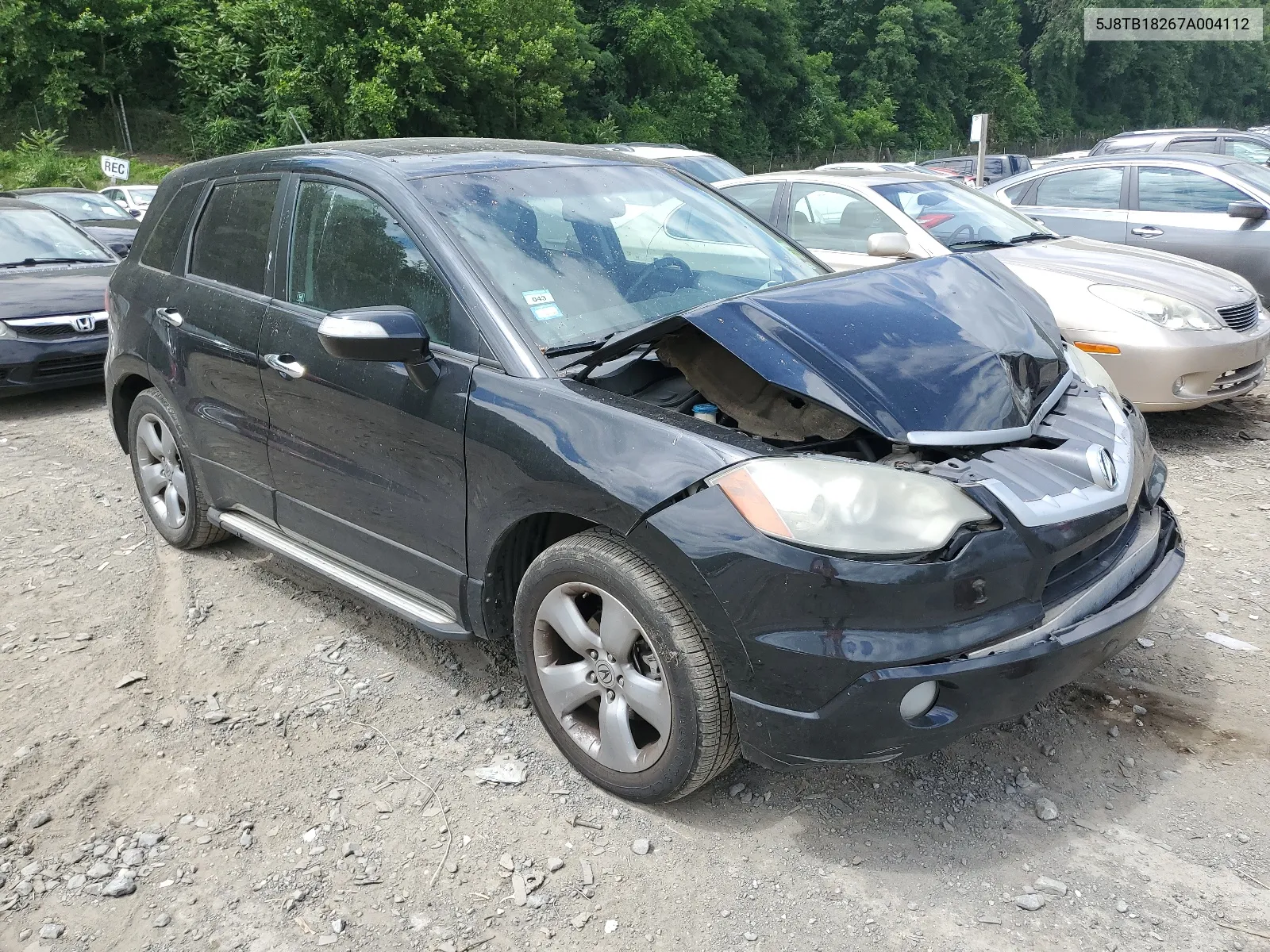 5J8TB18267A004112 2007 Acura Rdx